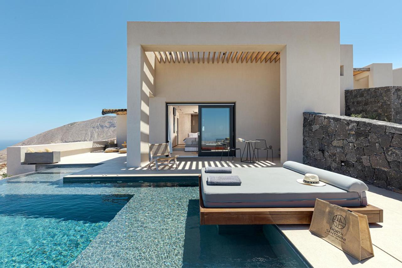 North Santorini - A Luxury Spa Hotel Pýrgos 外观 照片