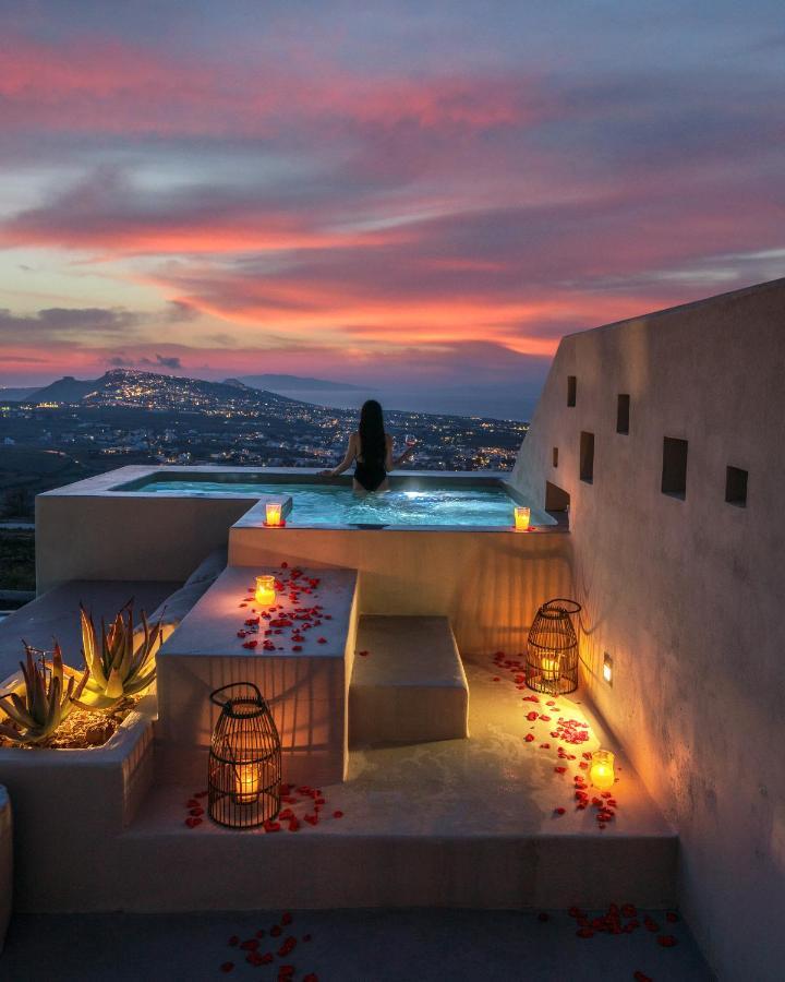 North Santorini - A Luxury Spa Hotel Pýrgos 外观 照片